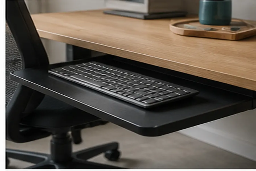 Supporting workspace example for home office equipment