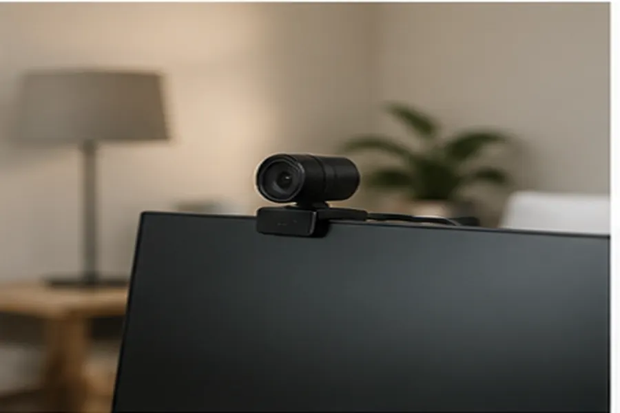 Contextual view illustrating home office task lighting